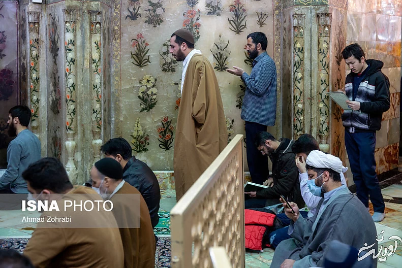 (تصاویر) شب آرزو‌ها در حرم حضرت فاطمه معصومه(س)